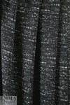 black/white specks yarn dyed doubleknit 1.66 yds