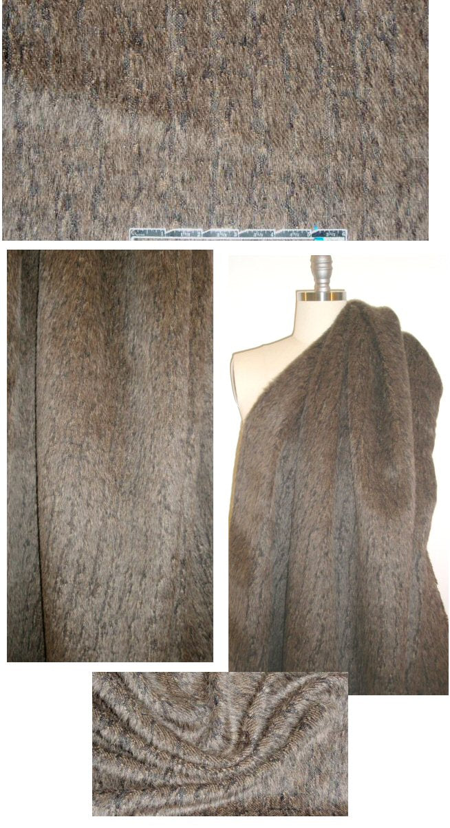Ca1vin K. alpaca/vir.wl. coating - sesame/black