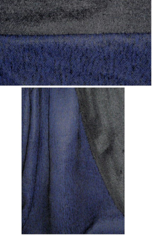 Ca1vin K. navy/blk doublecloth alpaca coating