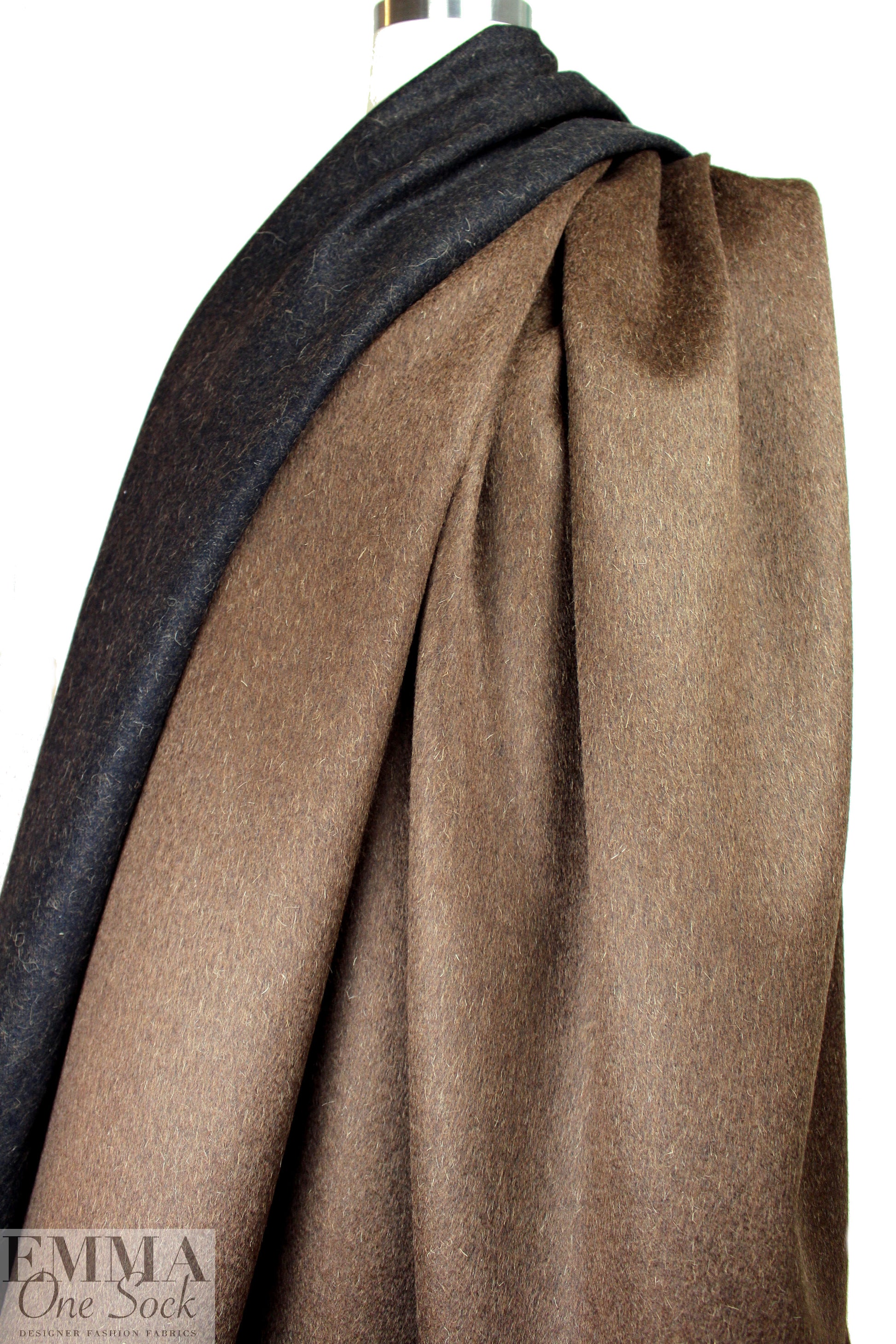 Italian wool/alpaca coating - monk's robe