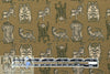 NY designer 'wild and quirky' drapey viscose crepe 1.625 yd