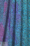 famous designer ombre animal beefy knit -turquoise
