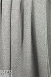 Italian backed sweater knit - light gray heather 1.25 yds