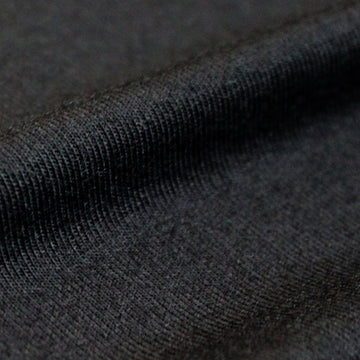 black Oeko-Tex bamboo/spandex 4-way jersey