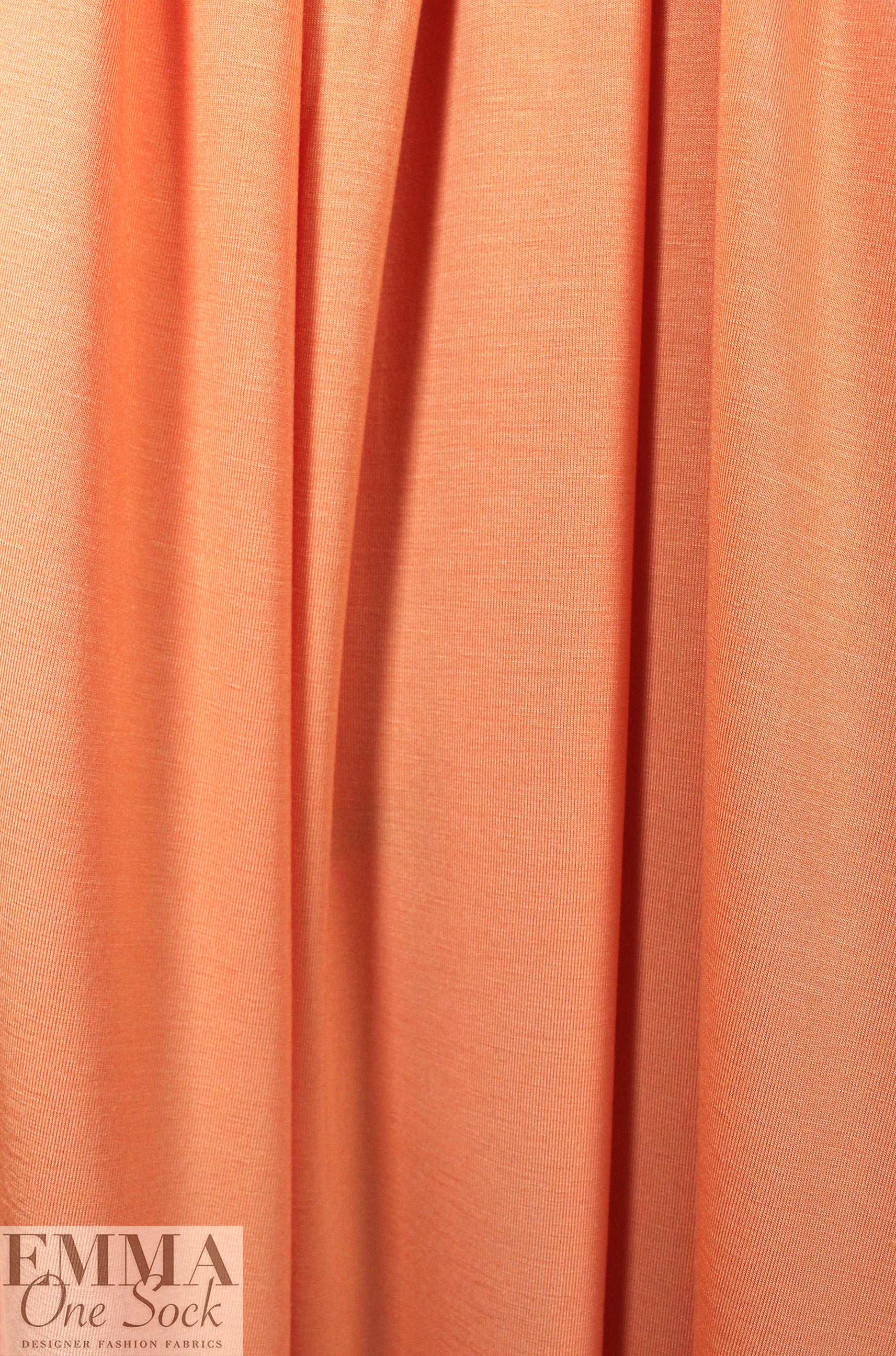 melon Oeko-Tex bamboo/spandex 4-way jersey  .875 yds