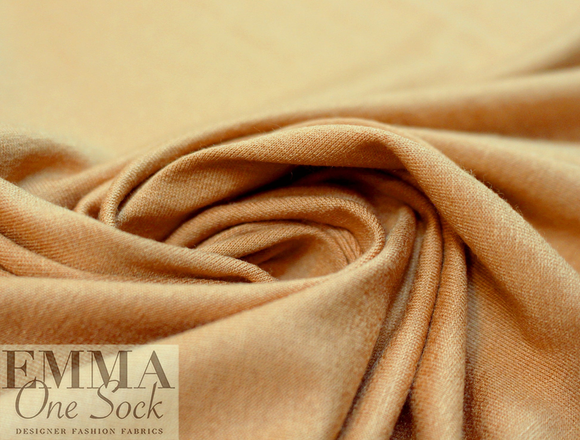 fawn Oeko-Tex bamboo/spandex 4-way jersey  1.875 yd