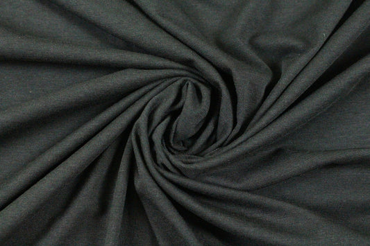 bamboo/cotton/spandex jersey - black 3 yd