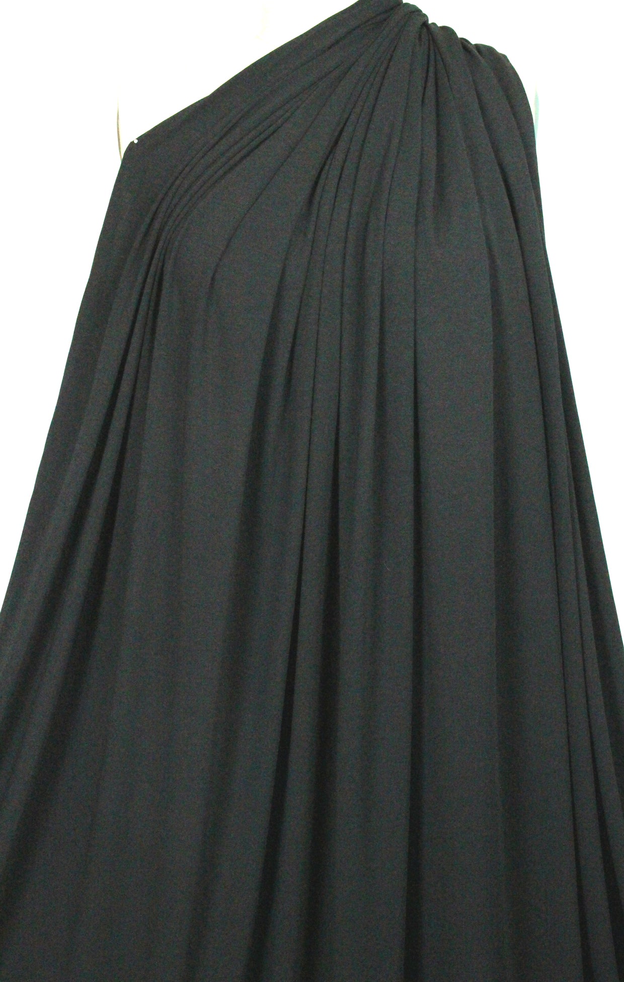 bamboo/cotton/spandex jersey - black 1 yard