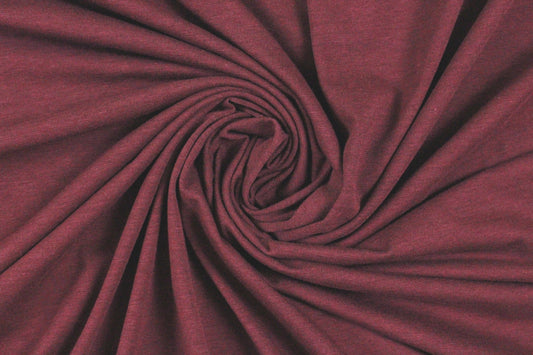 bamboo/cotton/spandex jersey - port .875 yds