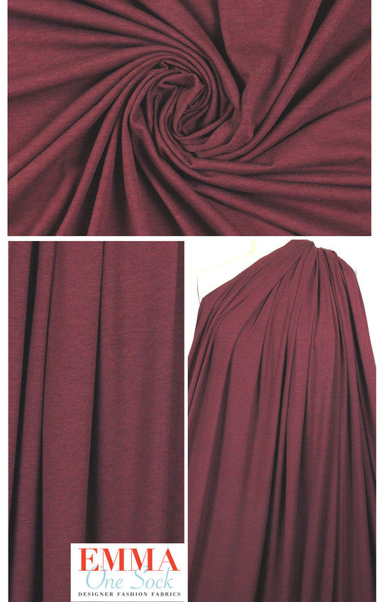 bamboo/cotton/spandex jersey - port
