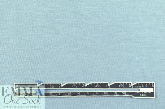 blue fog Oeko-Tex bamboo/spandex 4-way jersey  .875 yds