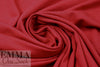 classic red Oeko-Tex bamboo/spandex 4-way jersey  .8 yds