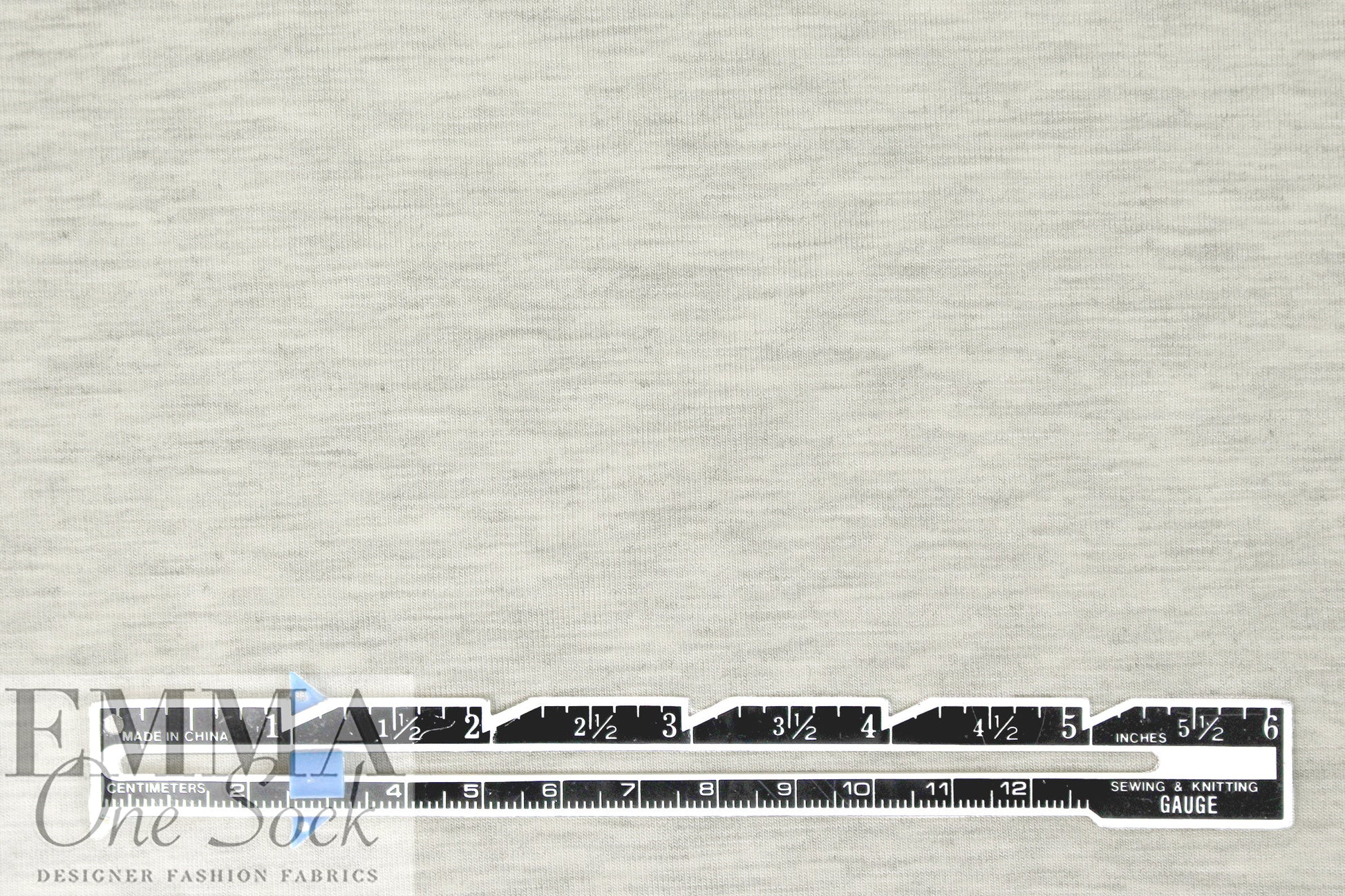 light gray mix Oeko-Tex bamboo/spandex 4-way jersey  1.66 yd