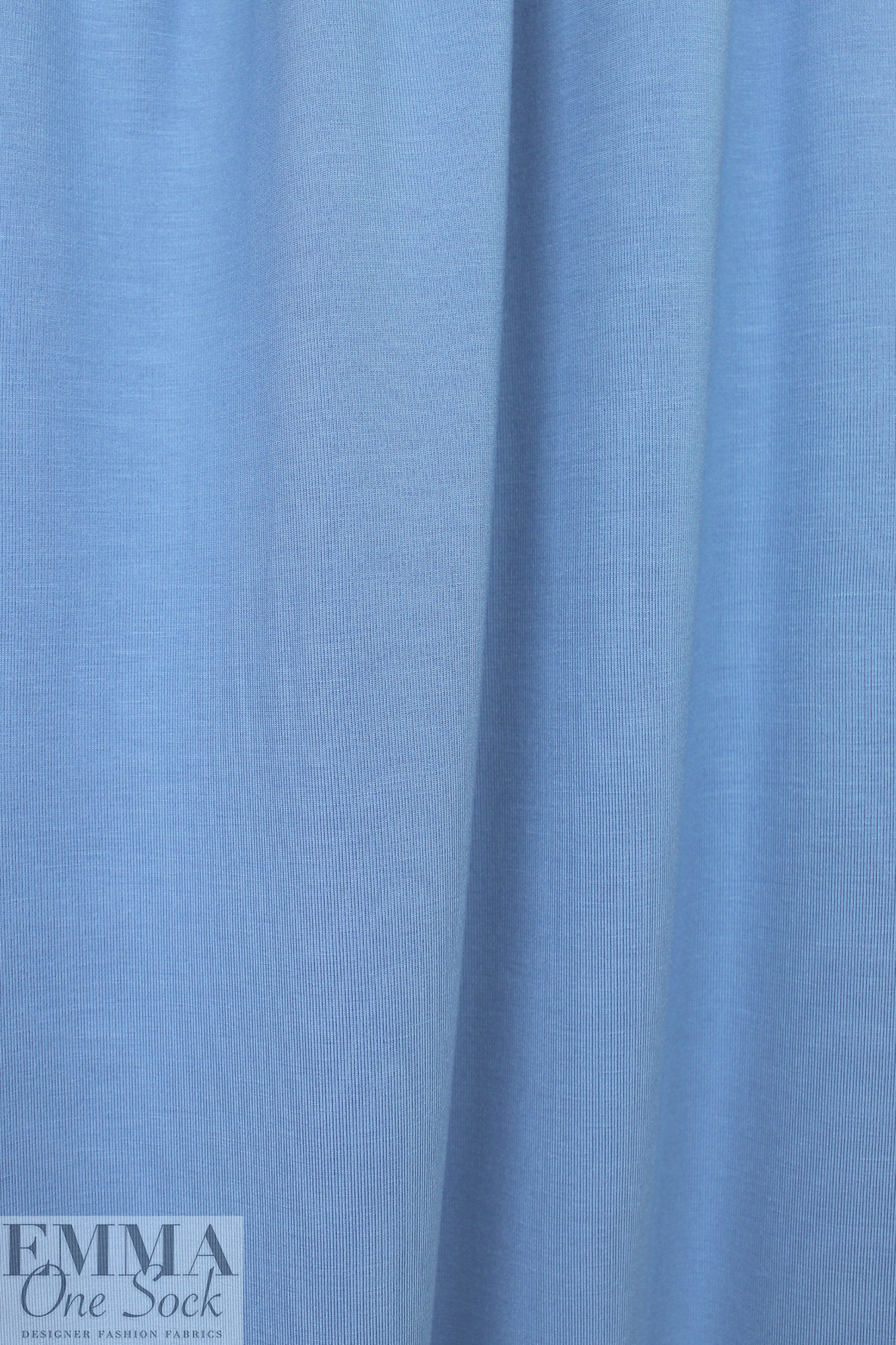 bonnet blue Oeko-Tex bamboo/spandex 4-way jersey  1.75 yd