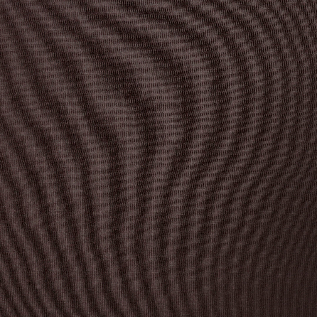 bamboo/spandex 4-way jersey, Oeko-Tex Cert/ - chocolate