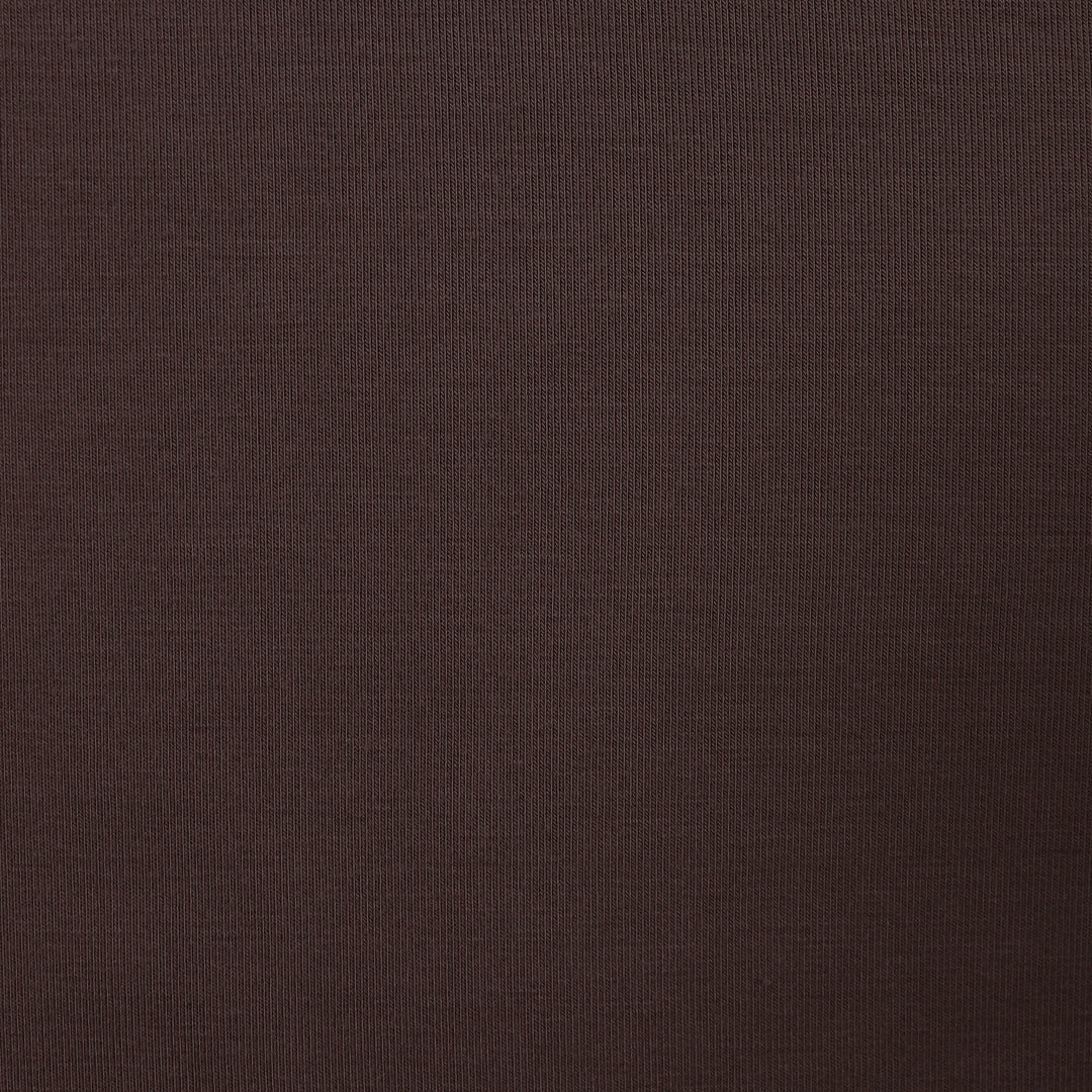 bamboo/spandex 4-way jersey, Oeko-Tex Cert/ - chocolate 1.125 yds