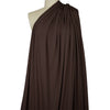 bamboo/spandex 4-way jersey, Oeko-Tex Cert/ - chocolate 1.75 yds