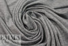 med. gray heather Oeko-Tex bamboo/spandex 4-way jersey  1.875 yd