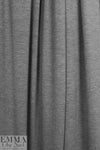 med. gray heather Oeko-Tex bamboo/spandex 4-way jersey  1.875 yd
