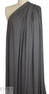 medium gray heather Oeko-Tex bamboo/spandex 4-way jersey