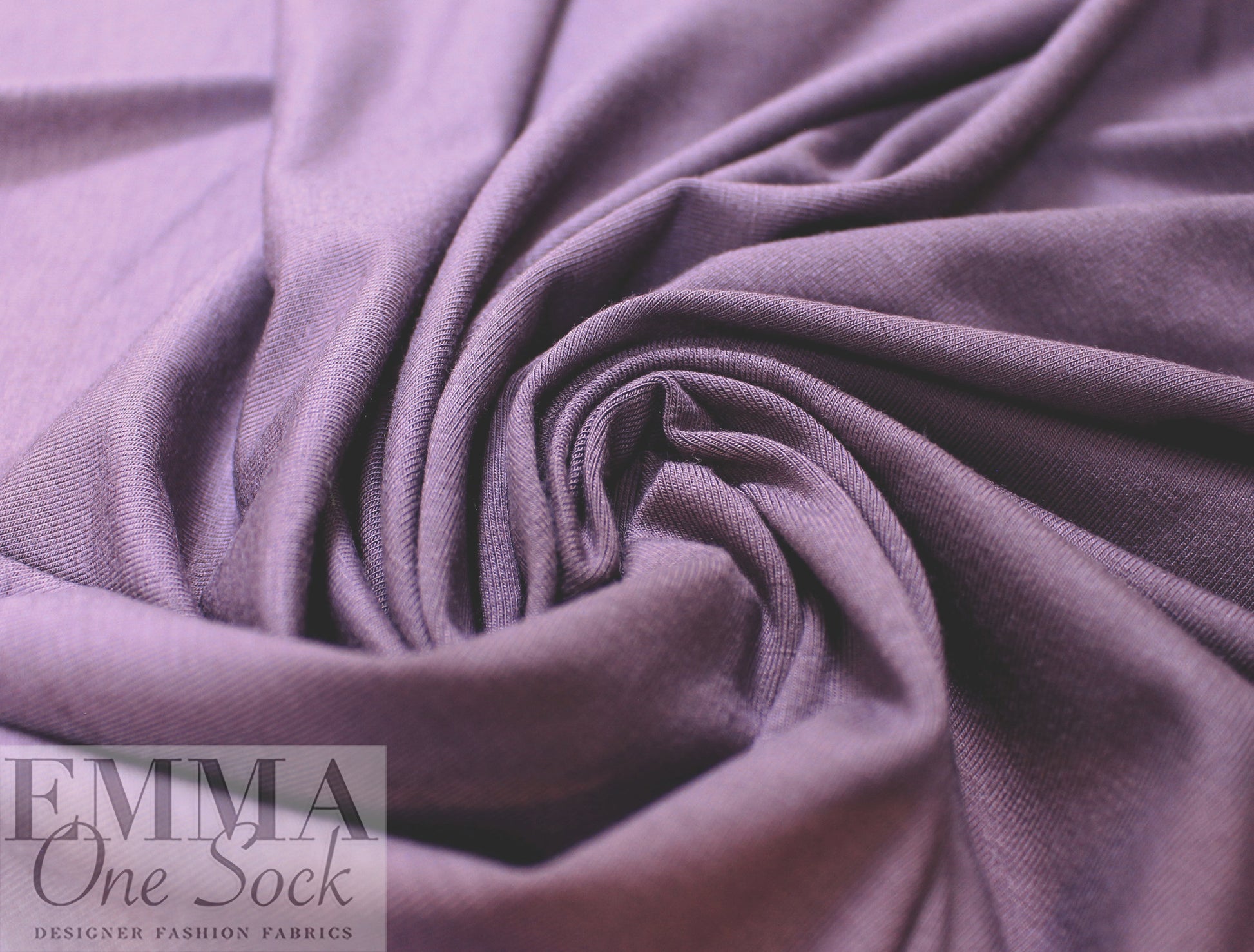 dusty grape Oeko-Tex bamboo/spandex 4-way jersey  1.25 yd