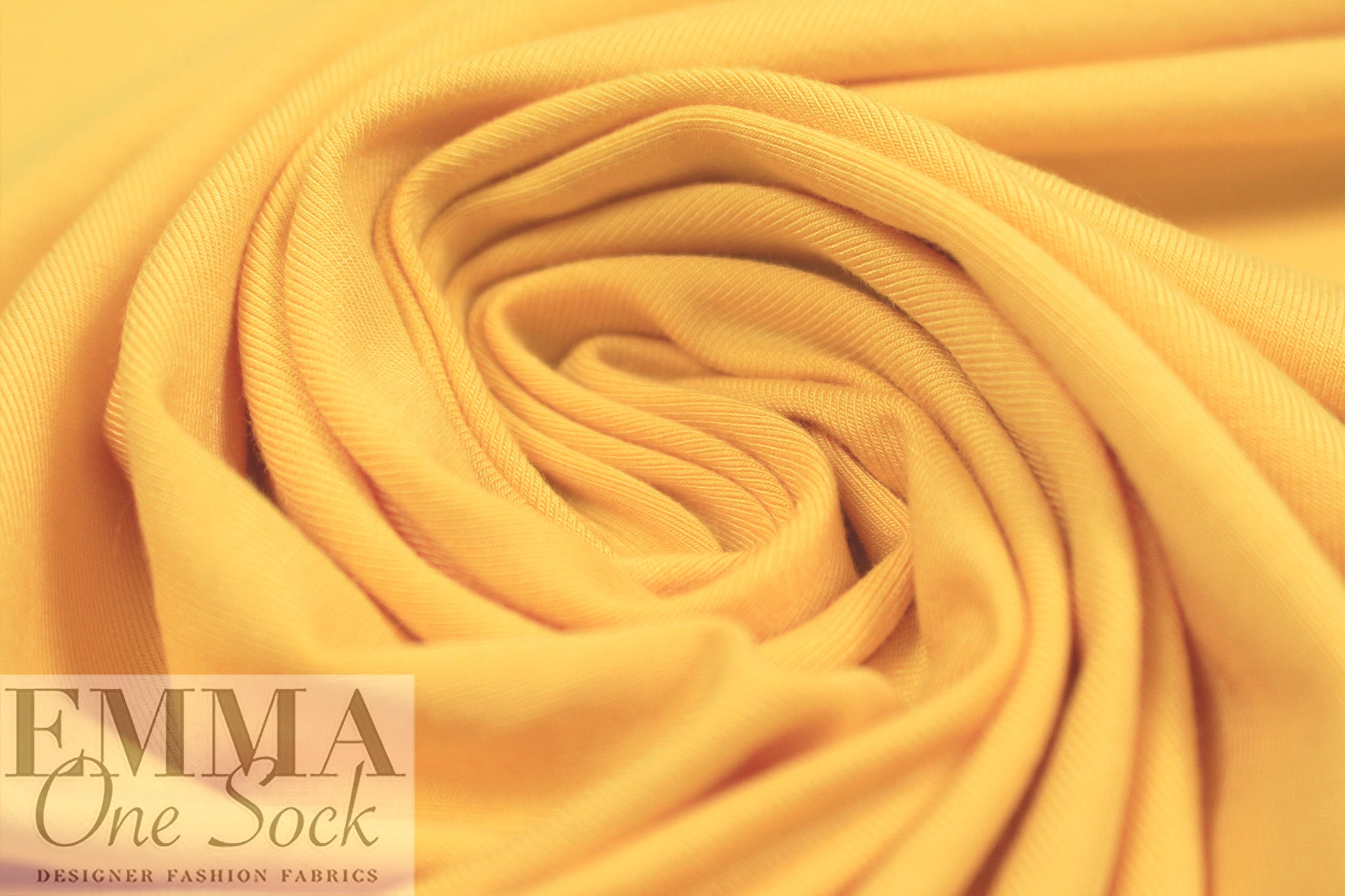 golden Oeko-Tex bamboo/spandex 4-way jersey  1.75 yd