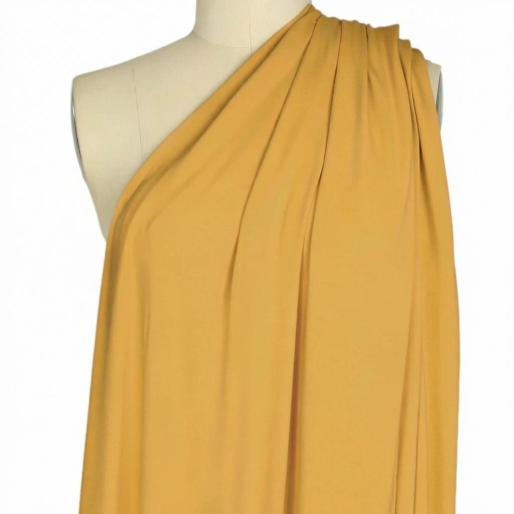 jersey knit, bamboo/Spandex, Oeko-Tex cert. - golden