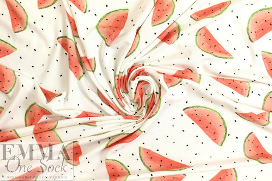 watermelon bamboo/spandex jersey - oekotex cert.