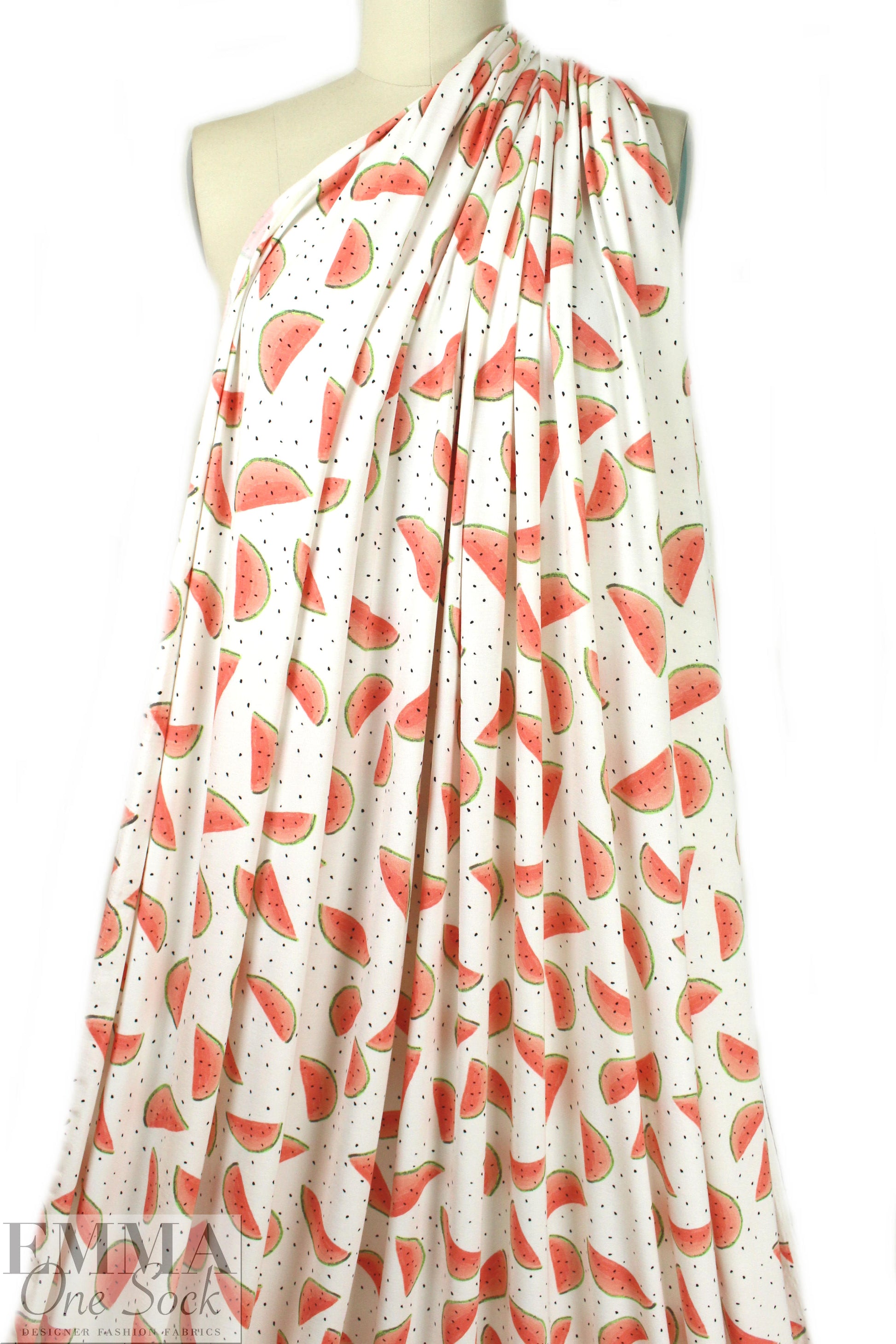 watermelon bamboo/spandex jersey - oekotex cert. 1.66 yd