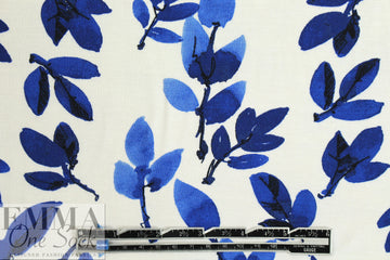 leaf stamp bamboo/spandex jersey - oekotex cert.