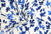 leaf stamp bamboo/spandex jersey - oekotex cert. .75 yds