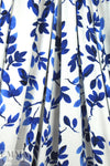 leaf stamp bamboo/spandex jersey - oekotex cert. 1 yard