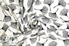 ginkgo on white bamboo/spandex jersey - Oeko-Tex cert. 1.25 yds
