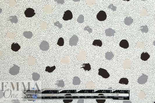 specks 'n' dots bamboo/spandex jersey - oekotex cert. .625 yds