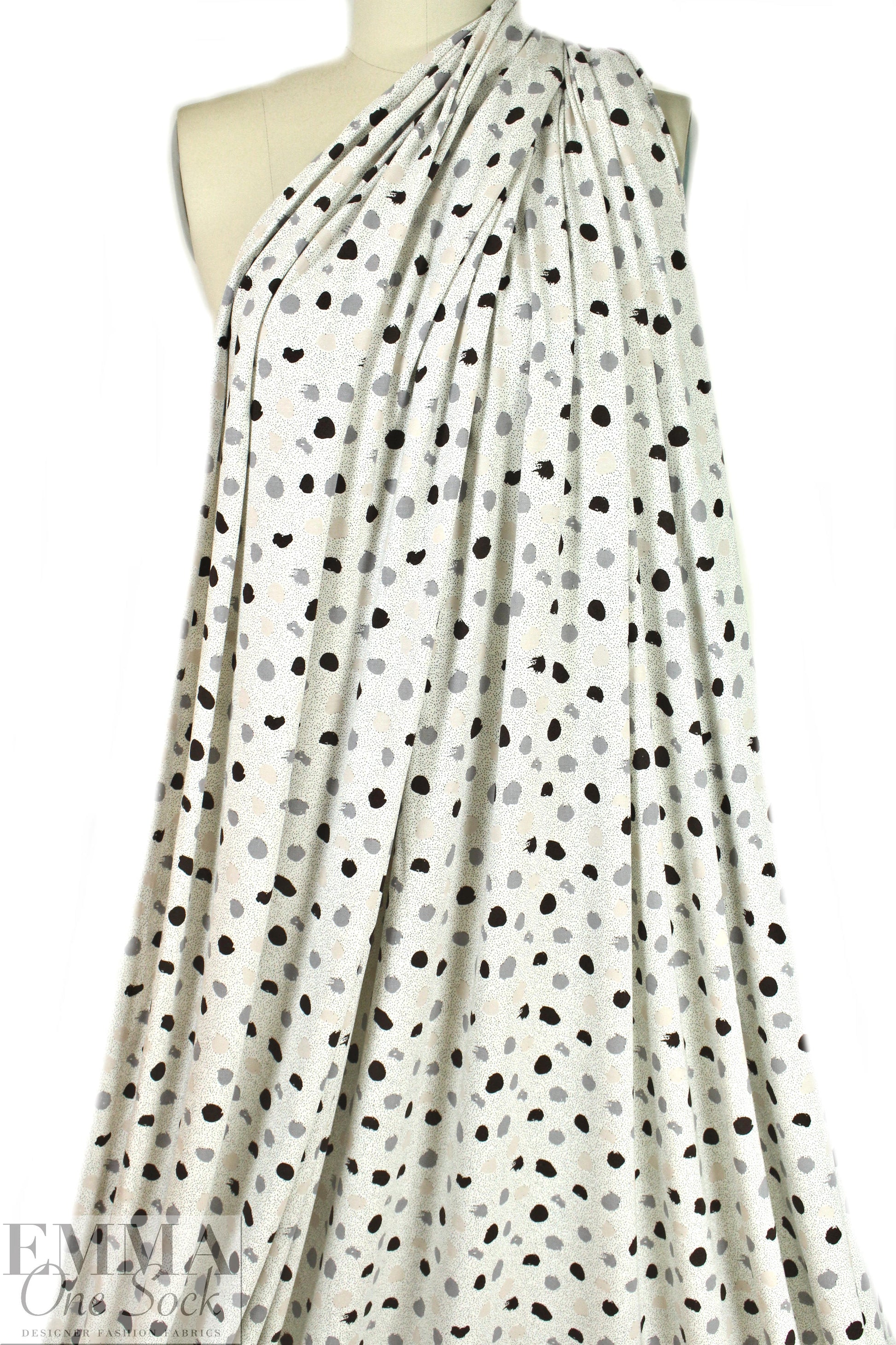 specks 'n' dots bamboo/spandex jersey - oekotex cert.