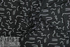 squiggles on black bamboo/spandex jersey - Oeko-Tex cert. 1.75 yds