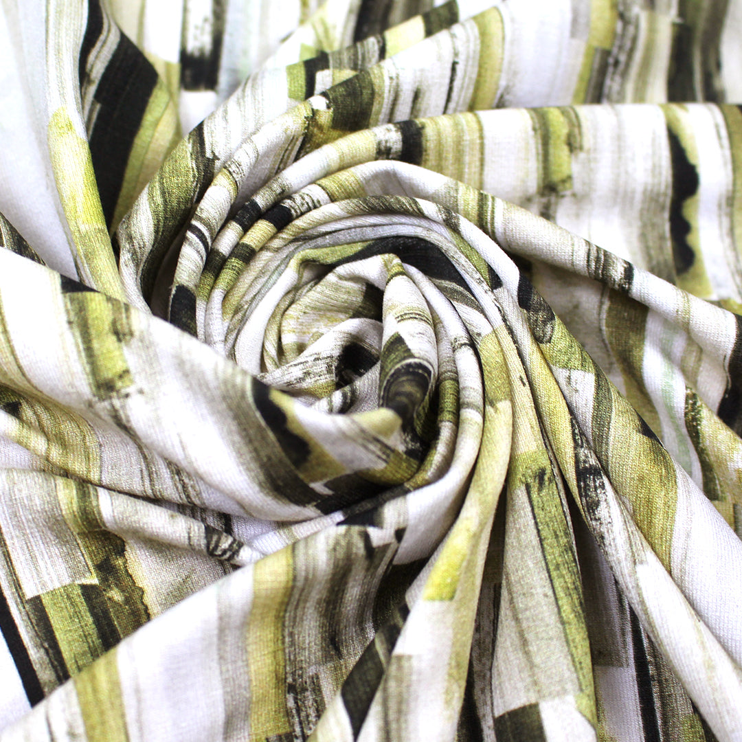 'shades of gold' lightweight bamboo knit 1.125 yard