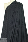 soft and drapey bamboo/spandex jersey - b/w dots 1.375 yds