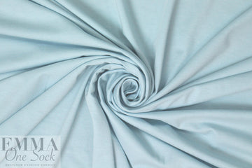 bamboo/cotton/spandex jersey - sterling blue