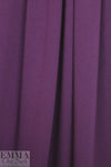 bamboo/cotton Oeko-tex certified French terry - plum violet 1 yard