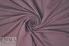 bamboo/cotton french terry - dusty plum