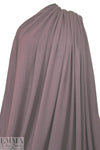 bamboo/cotton french terry - dusty plum