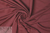 bamboo/cotton french terry - wine 1.5 yds