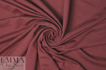 bamboo/cotton french terry - wine 1.5 yd