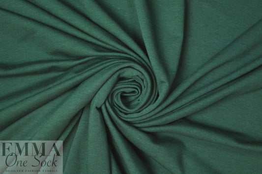 bamboo/cotton french terry - pine 1 yard
