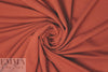 bamboo/cotton french terry - paprika 1 yard