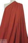 bamboo/cotton French terry - paprika .75 yds