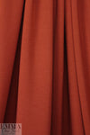 bamboo/cotton French terry - paprika 1 yard