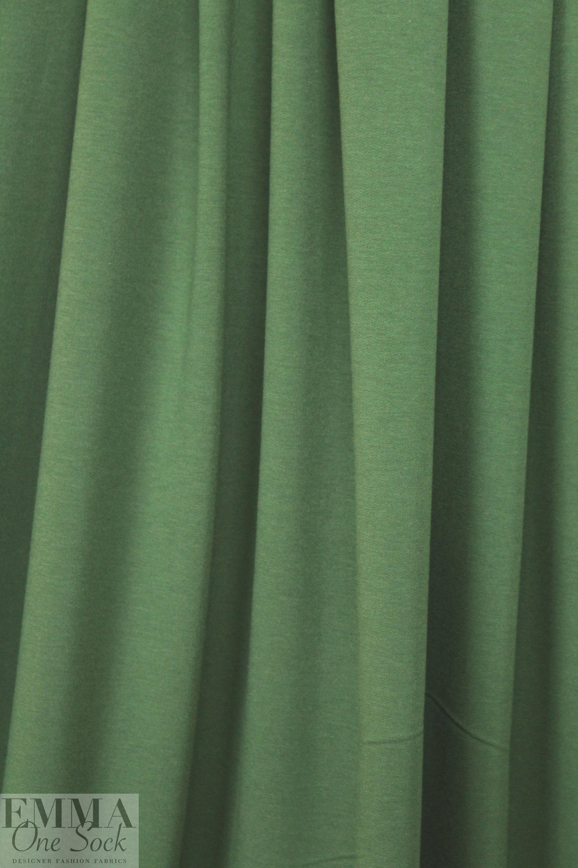 bamboo/cotton french terry - fern 2.375 yd