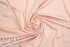 pink blush 11 oz. rayon jersey 4-way 1.5 yds